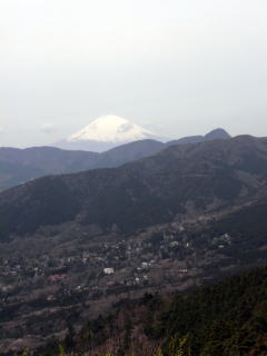 明星ヶ岳より