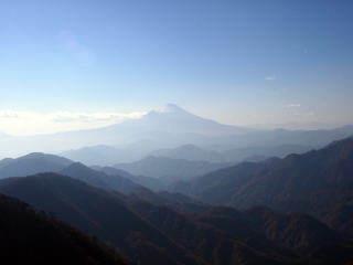 塔の岳より